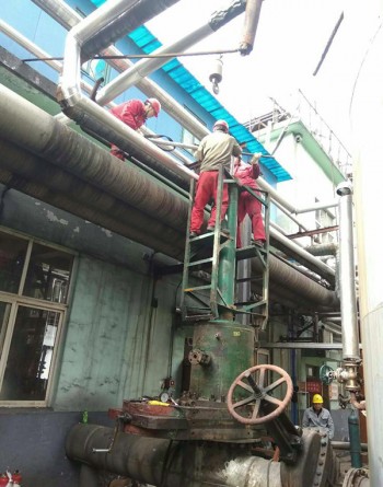 大型项目工作现场