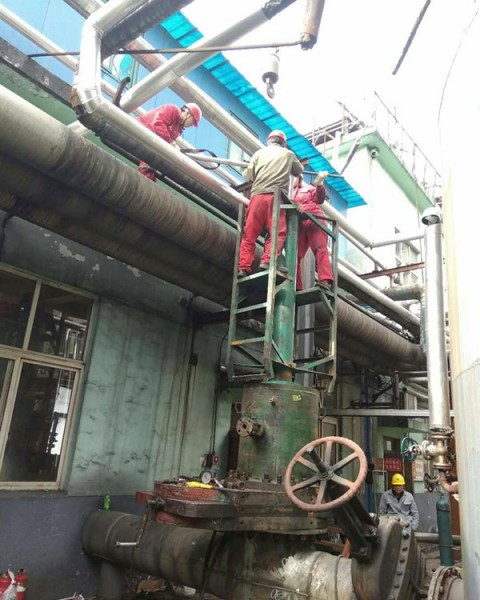 大型项目工作现场